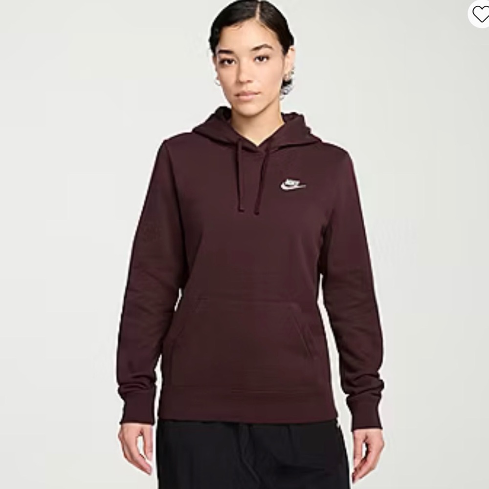 Nike Women's Dark Maroon Hoodie